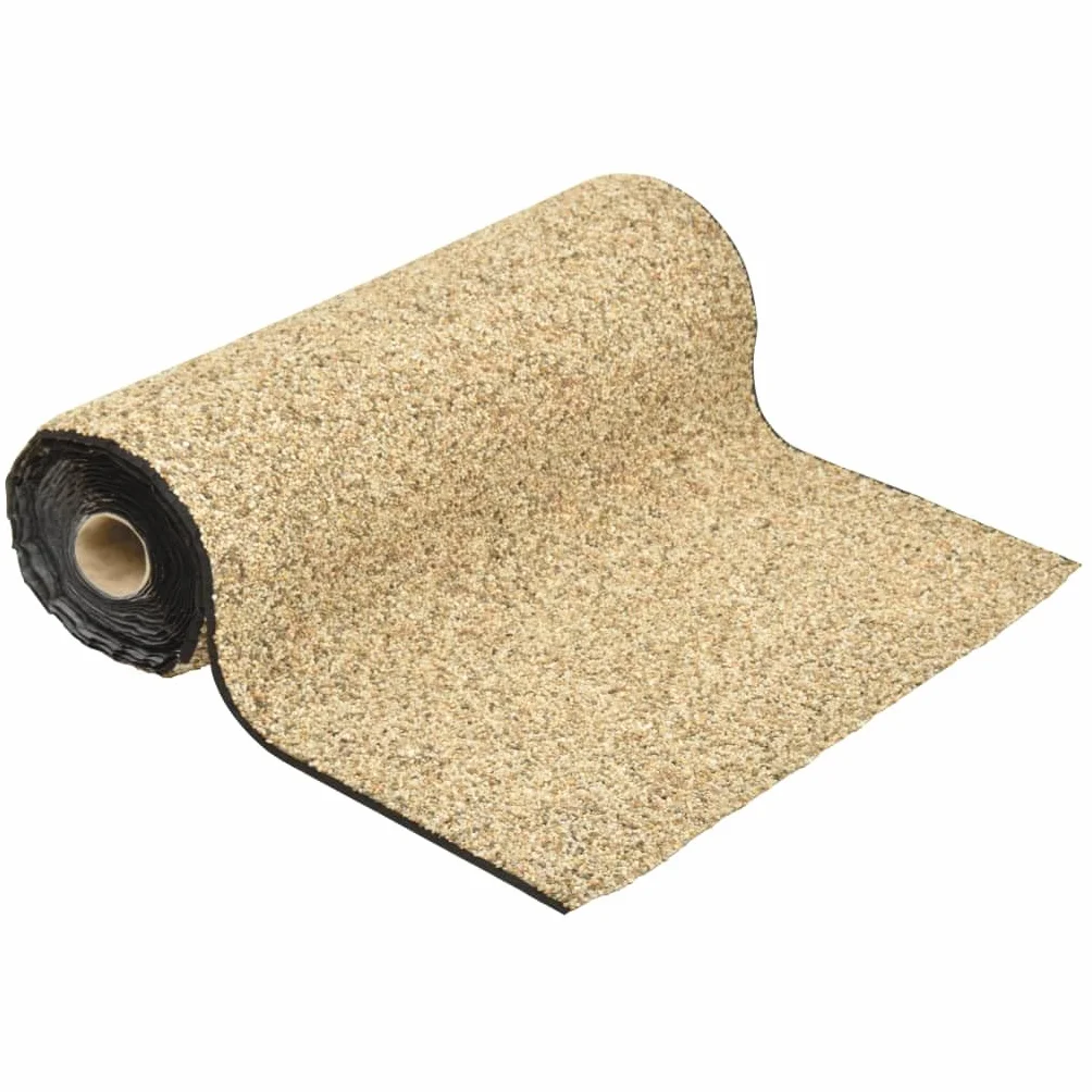 Homgoday Revestimiento de Piedra Color Natural 400x60 cm Accesorios para estanques y Fuentes