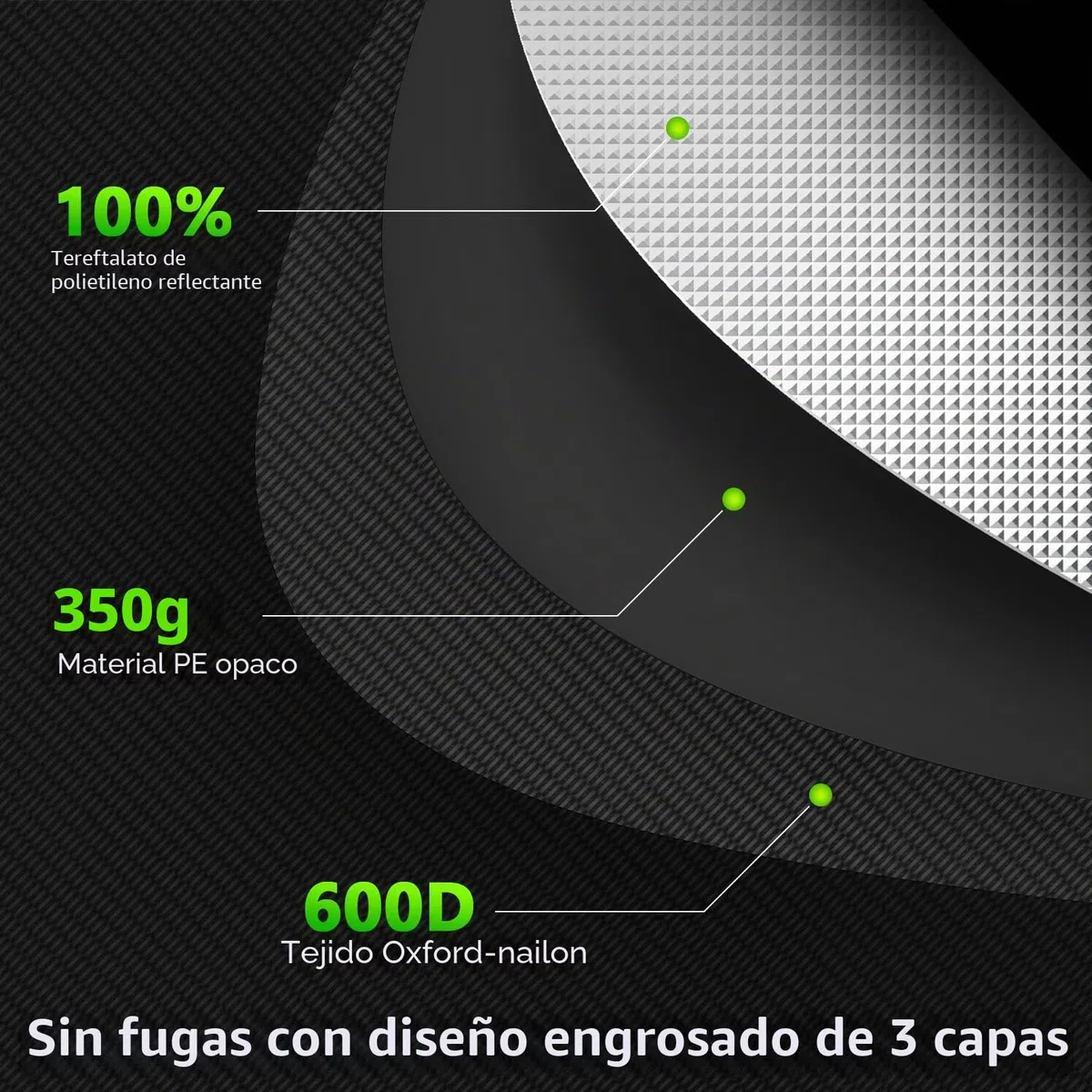 Juego Completo de Tienda de Cultivo LED, lámpara de Cultivo de Espectro Completo LED de 200 W, Regulable, 120x120x200cm, Kit Completo de Tienda de Cultivo hidropónico