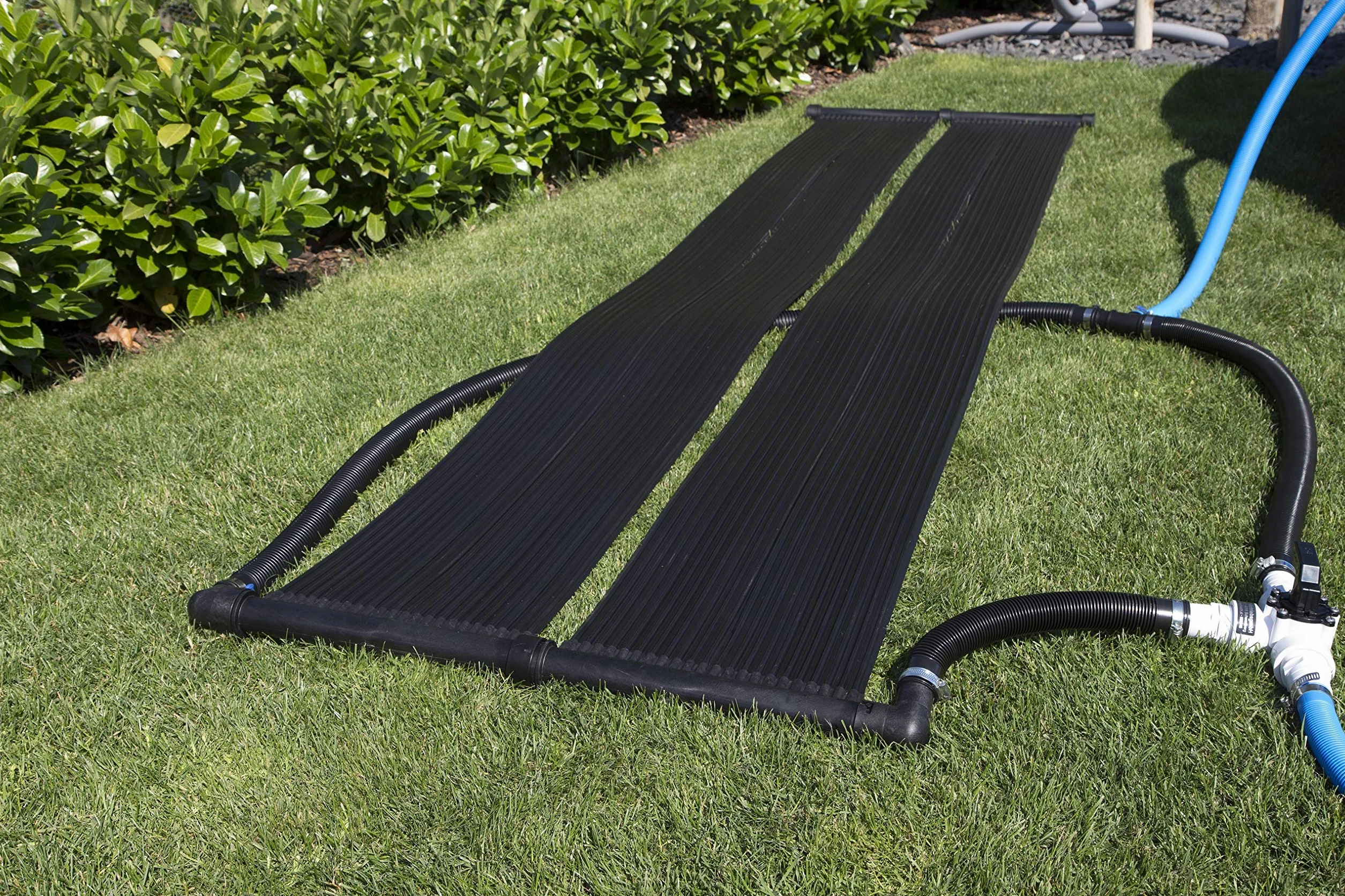 STEINBACH Colector Solar Compact – 049128 – Colectores de LDPE Piscinas de hasta 40.000 l – También Apto para Agua Salada – 600 x 140 cm
