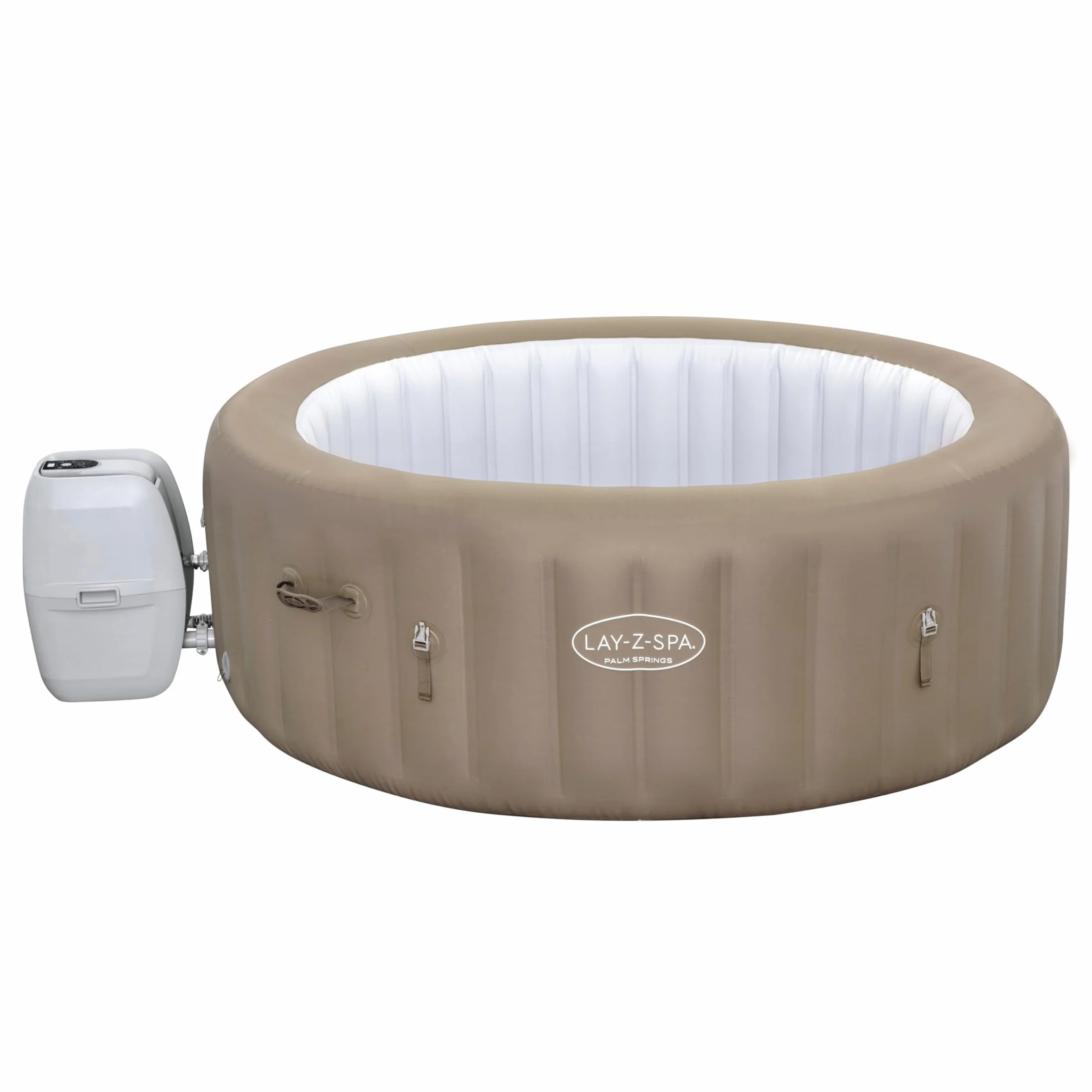 BESTWAY SPA Hinchable Lay-Z-SPA Palm Springs Ø196x71 cm Beige