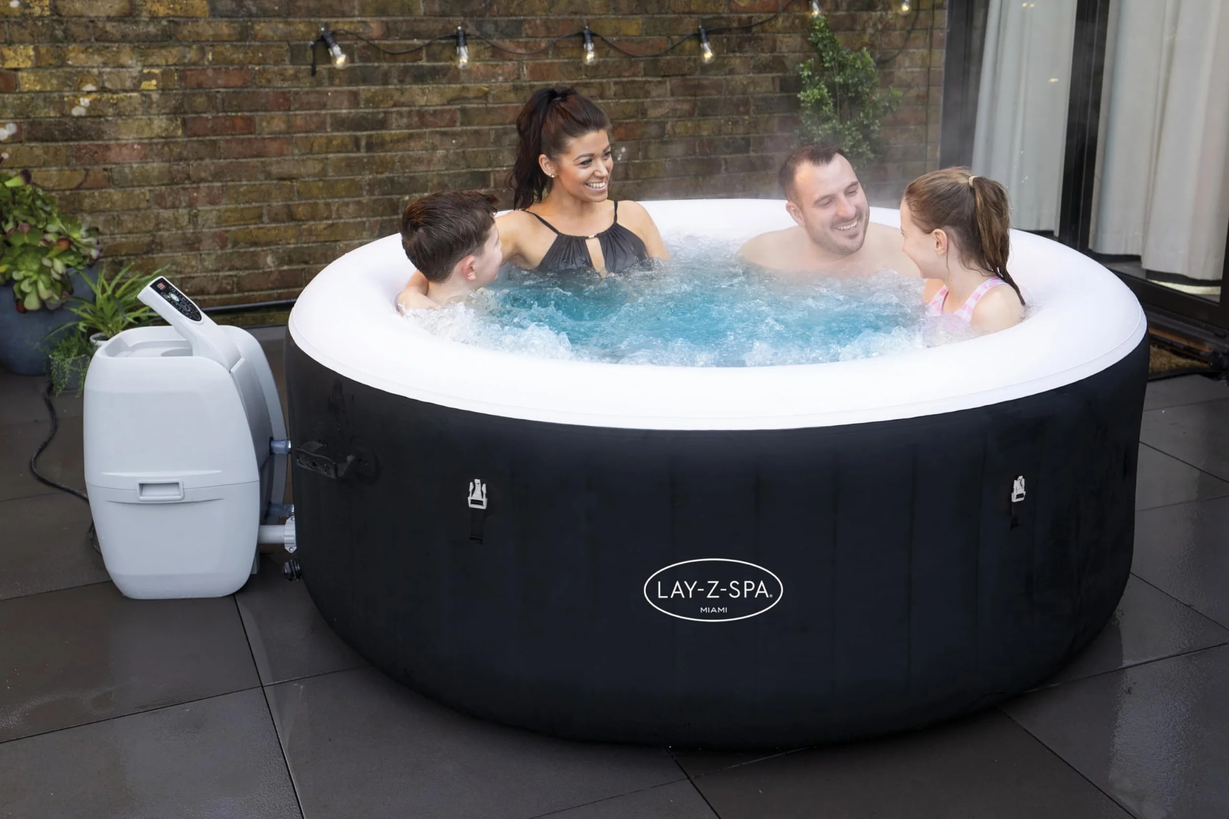Bestway Lay-Z-SPA® 71" x 26"/1.80m x 66cm Miami AirJet
