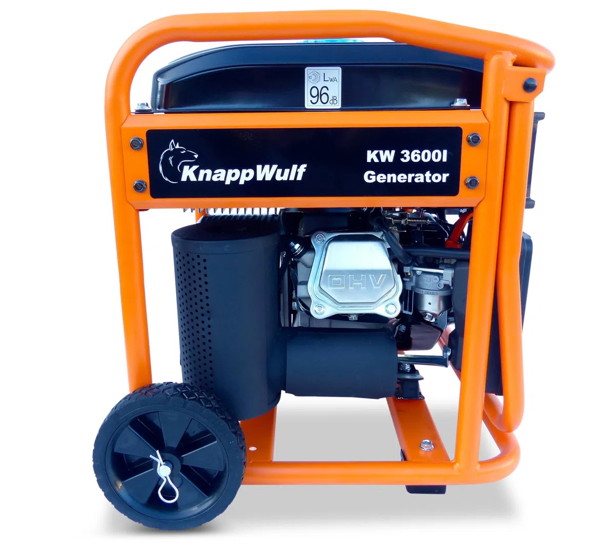 KnappWulf Generador inversor KW3600 con generador de emergencia monofásico 230 V Adecuado para terminales sensibles 3200 W