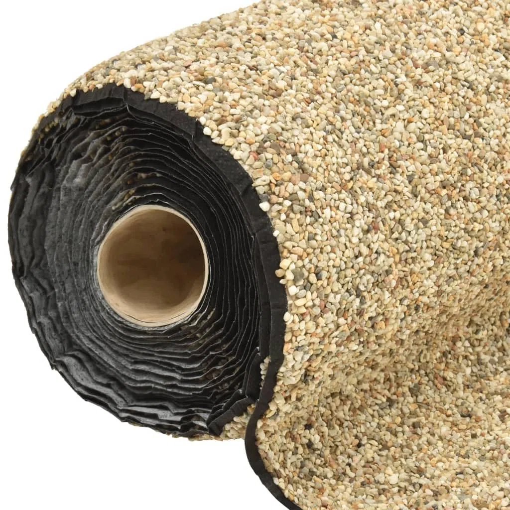 Homgoday Revestimiento de Piedra Color Natural 400x60 cm Accesorios para estanques y Fuentes