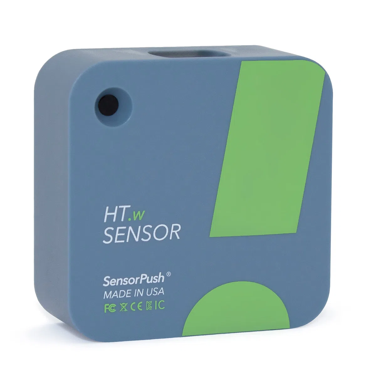 SensorPush HT.w Termómetro higrómetro inalámbrico resistente al agua para iPhone Android Hecho en Estados Unidos Sensor inteligente de humedad temperatura para interiores y exteriores con alertas