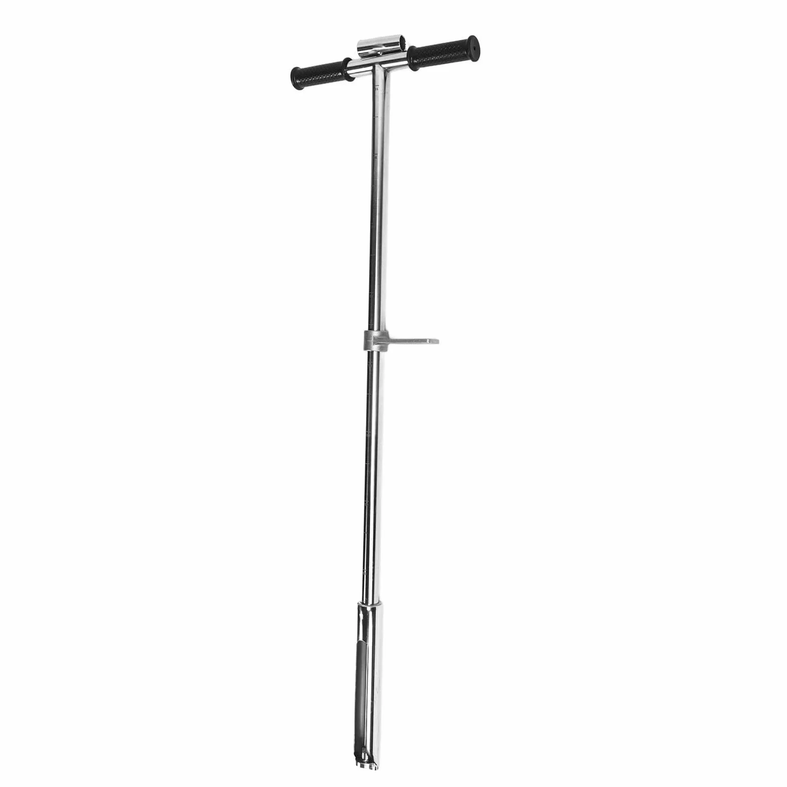 Herramienta de Muestreo de Suelo de Acero Inoxidable, 1 Metro, 38 mm, con Pedal, para Césped