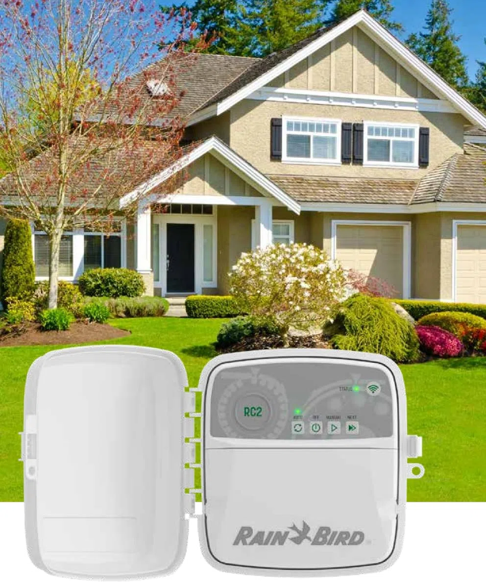Rain Bird RC2 Controlador residencial conectado de 8 estaciones | RC2-8
