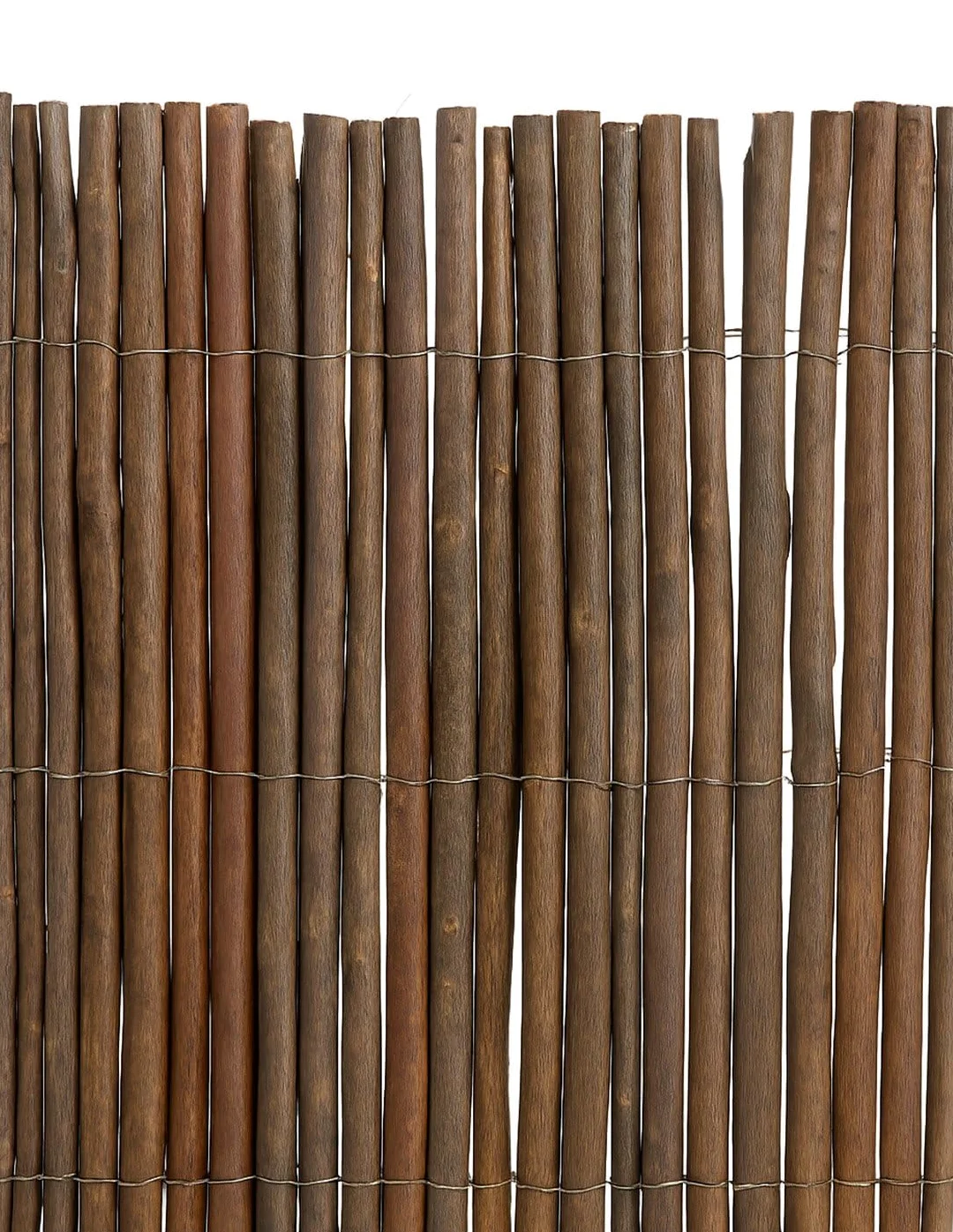 JARDIN202 - Cerramiento de Mimbre Natural Ecológico 80% Ocultación | Valla de Ocultación Decorativa Resistente | Rollo: 2 x 3 metros -