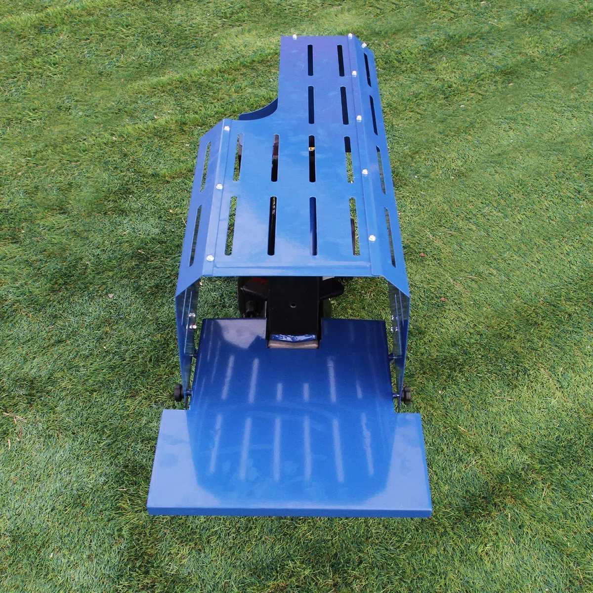 Divisor de troncos hidráulico de 5 toneladas de 3L eléctrico de 2000 W, motor de madera, hacha cortadora de madera, 2 cuchillas duoblade | 370 mm de longitud máxima de tronco