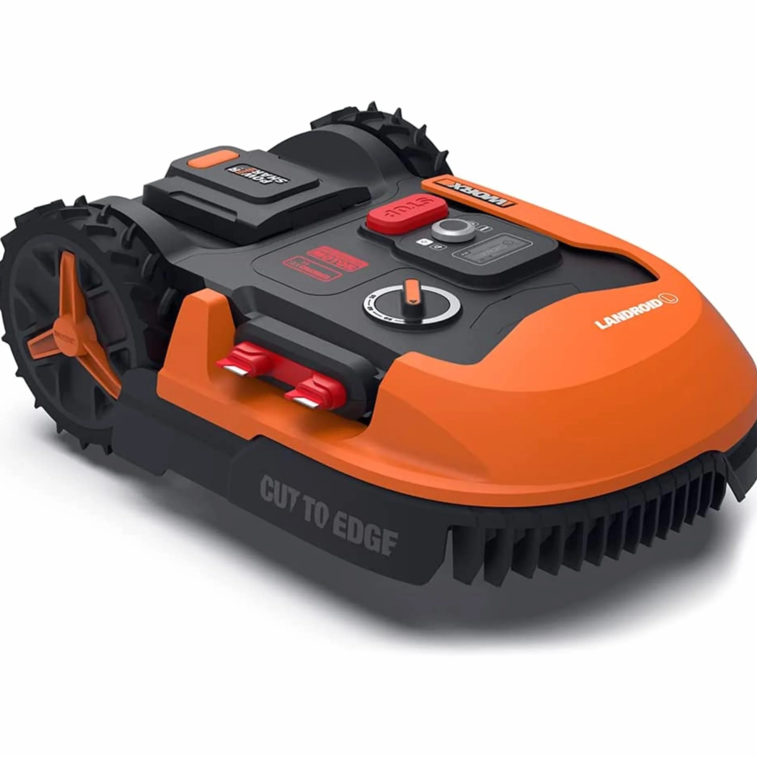 WORX Robot cortacésped Landroid L1000 20V Máx. | para Superficies de hasta 1000m2 | WR147E.1 | Navegación Inteligente | Cut to Edge 2,6 cm del Brode | Pendientes de hasta el 35%