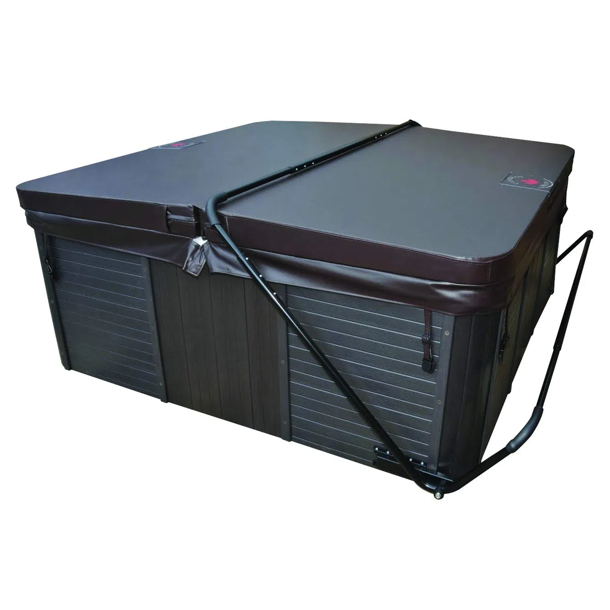 Canadian Spa Soporte Inferior para Cubierta de bañera de hidromasaje, Negro, 122 x 244 x 91 cm