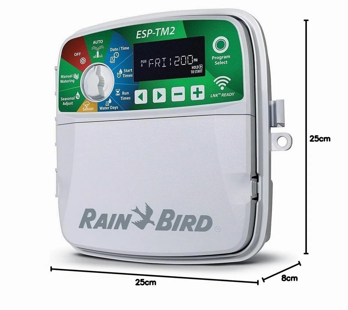 Rain Bird ESP-TM2 - Controlador de riego de 4 estaciones, color negro