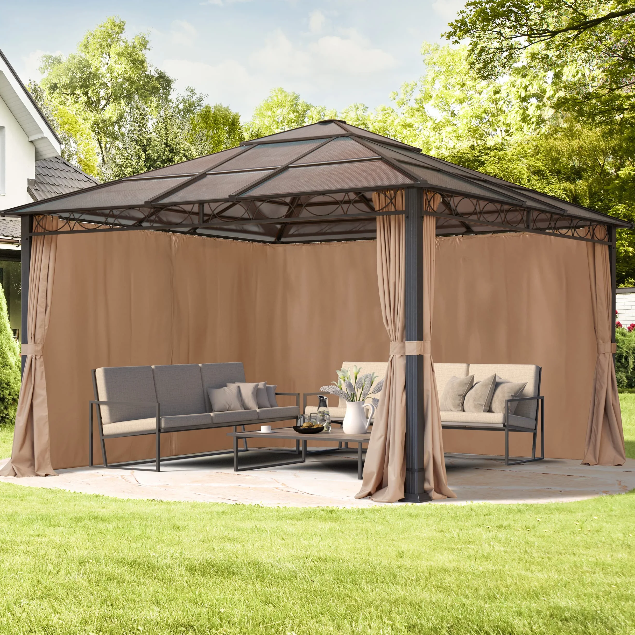 TOOLPORT Gartenpavillon Rendezvous Deluxe
