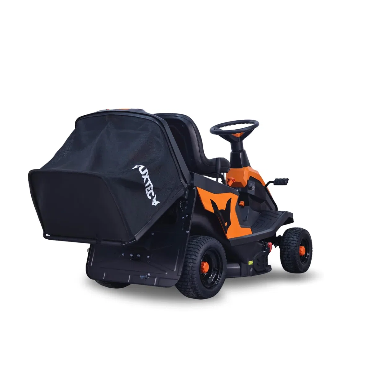 Tractor Cortacésped a Gasolina FUXTEC FX-RMR66 – Motor OHV 4 Tiempos, 65 cm de Corte, Bolsa de 150L, Arranque Eléctrico eStart