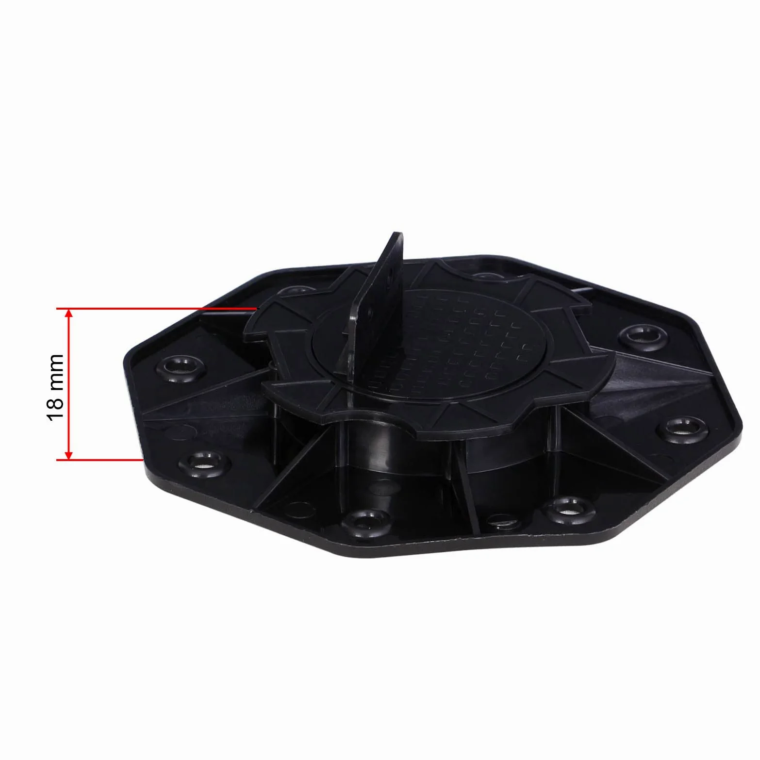 XPOtool Juego de 80 bases regulables para terraza carga máxima 2700kg ajustable en altura 18-25 mm
