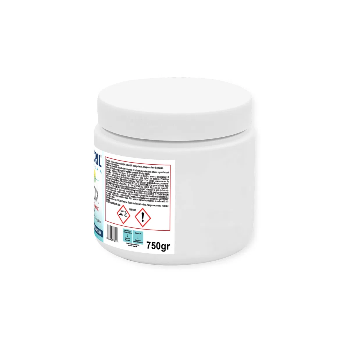 Metacril Oxígeno Shock de microgránulos - OXI Shock 750 g. - Ideal para Piscina o hidromasaje (Teuco, Jacuzzi, Dimhora, Intex,Bestway,ECC)