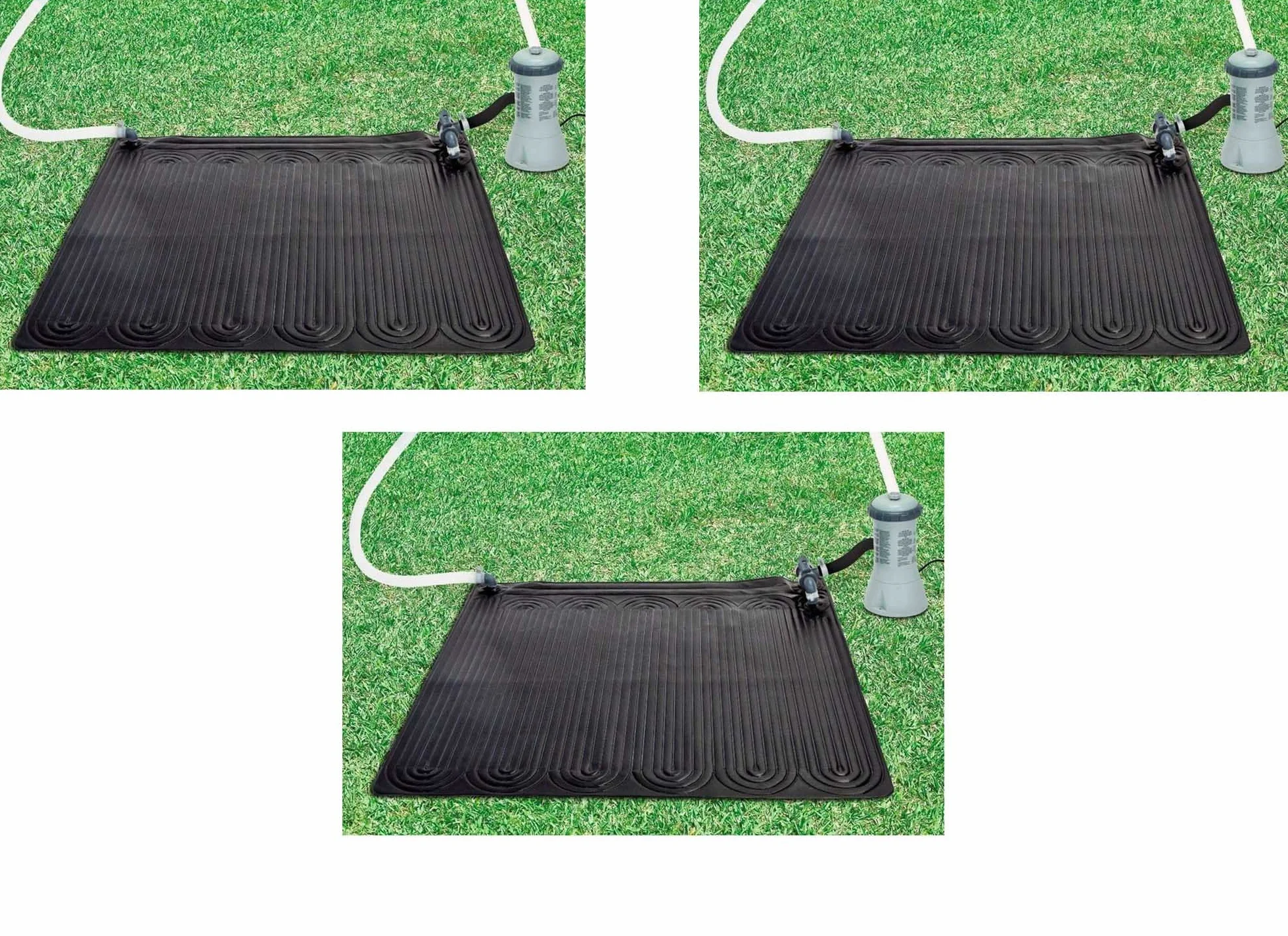 Intex - Oferta 3 paneles solares térmicos para calentar el agua de la piscina 28685