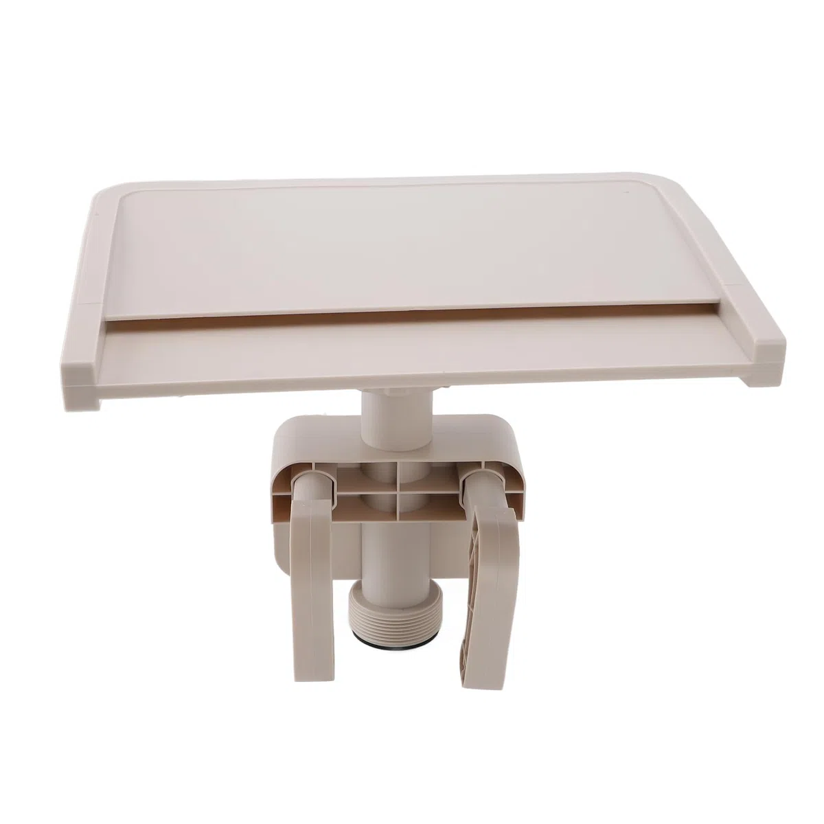 Fuente de Piscina Desmontable con Estructura Resistente, Cascada de Agua para Piscinas elevadas y jardín, fácil instalación, Accesorios de PVC para relajación y decoración, 33.5x23x27 cm