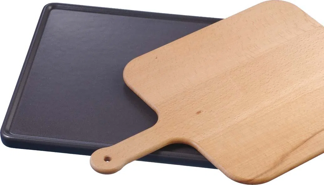 Bosch - Piedra para Pizza y Pan con Pala de Madera, HEZ327000