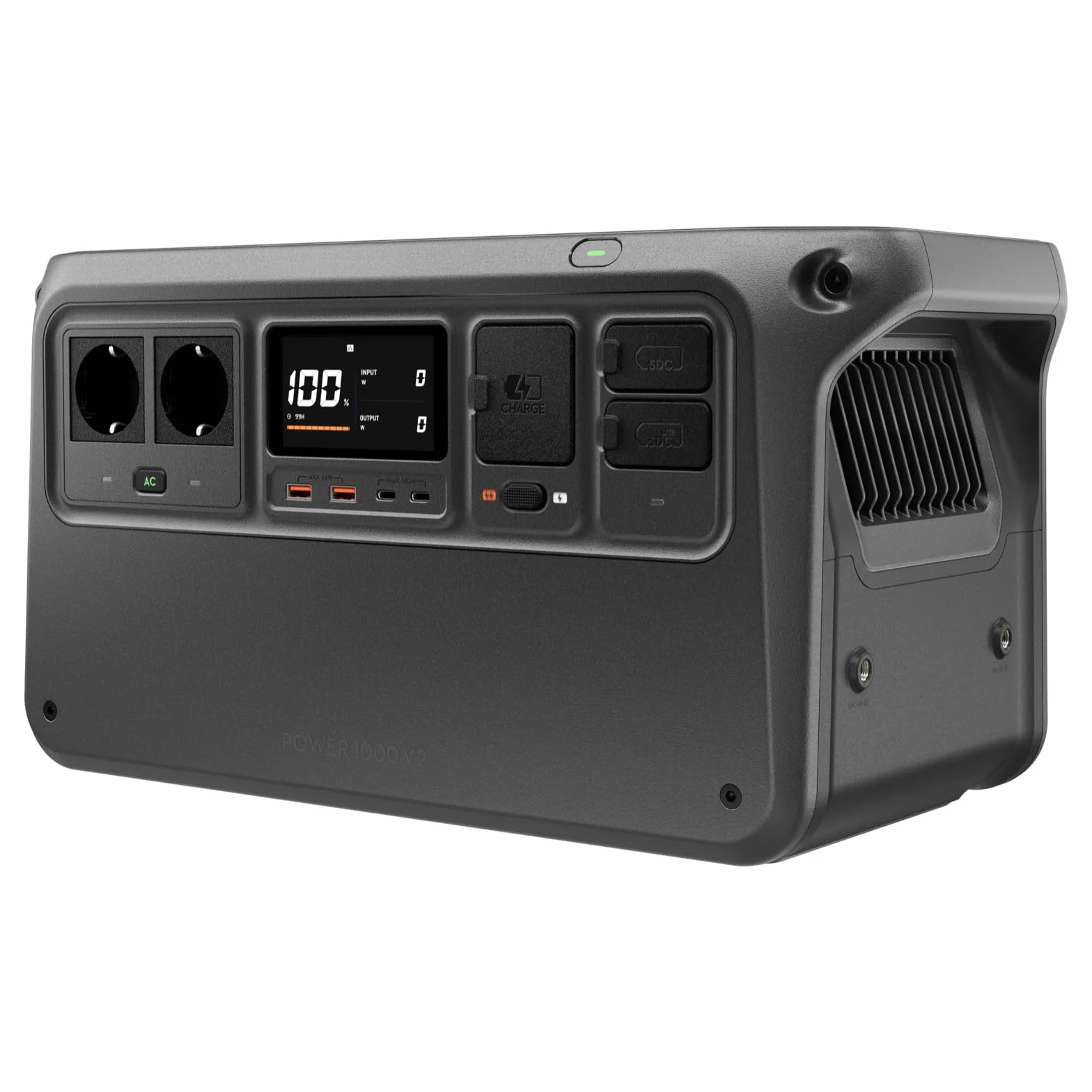 DJI Power 1000 V2 estación de energía portátil, Batería LFP de 1024 WH, Salida de 2600 W, Recarga del 0% al 80% en 37 Minutos, Generador eléctrico para el hogar, Autocaravanas, Sin conexión a la Red