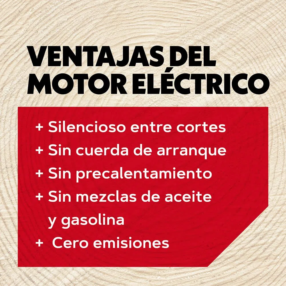 Oregon Motosierra Eléctrica con Cable 2400W, Espada 45cm, Afilado Automático PowerSharp, Bajo Retroceso, Lubricación Automática, Ligera y Silenciosa, Garantía 3 Años (CS1500)
