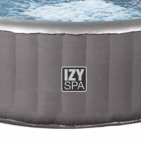 NETSPA IZY - Pack de spa hinchable, 2+1 lugares, incluye lona para el suelo y cobertor SPARO