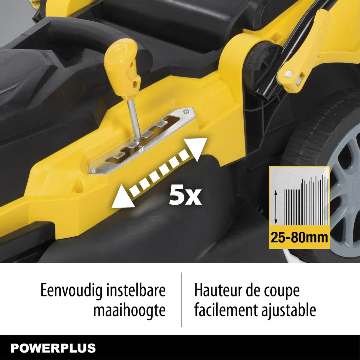 POWERPLUS POWXG6281 - Cortacésped 2000w 420mm