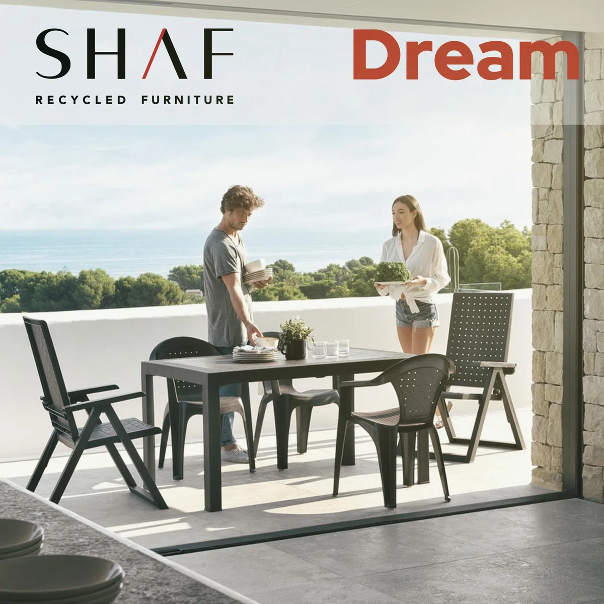 SP Berner SHAF - Sillón Multiposiciones Dream Antracita
