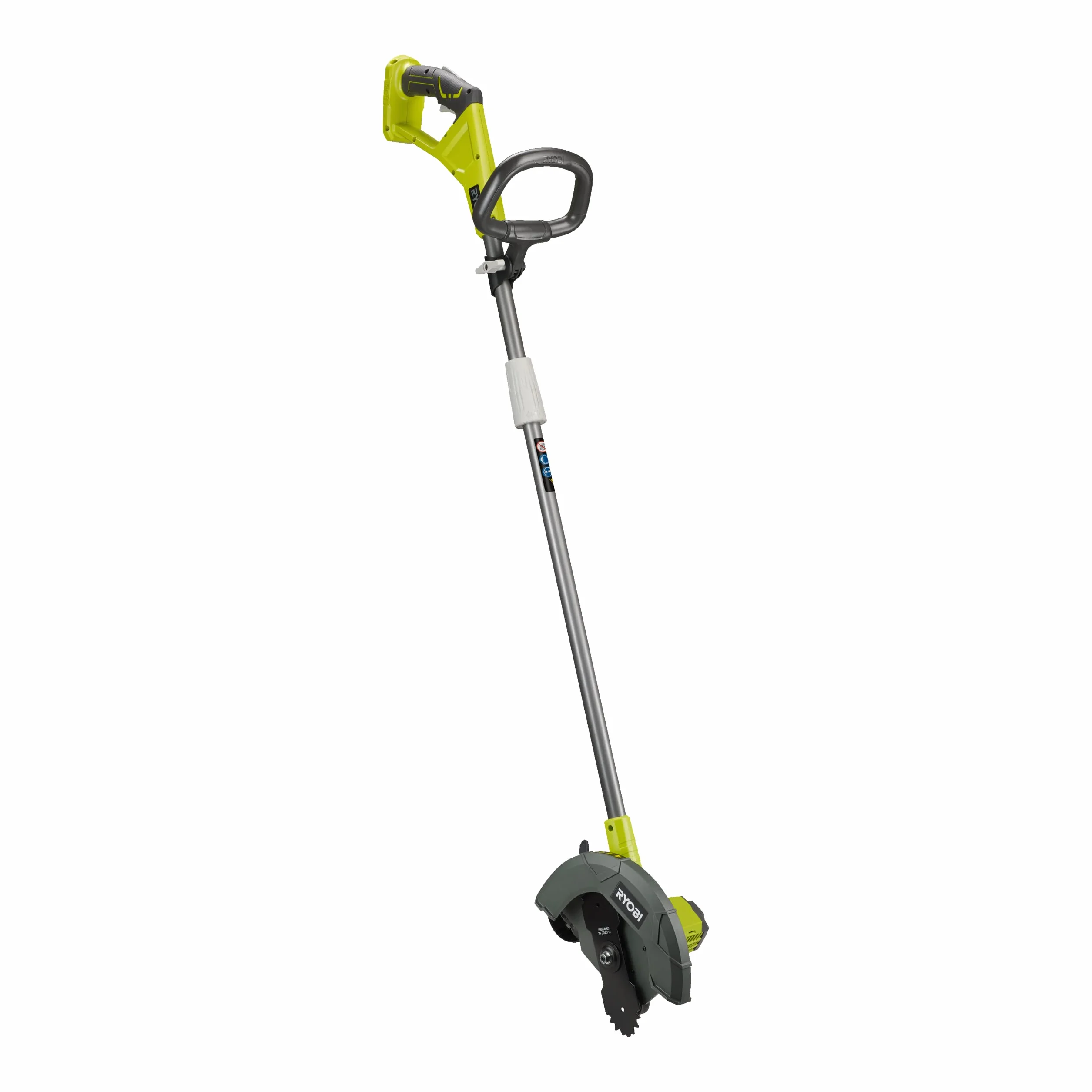 RYOBI - Cortabordes 18V One+ - Ø de Cuchilla 22 cm - Ajuste de Altura de 4 Puntos - Ruedas de Guía, Cubierta Salpicaduras - Trabajos de Acabado, Bordes de Céspéd - sin Batería ni Cargador - RY18EGA-0