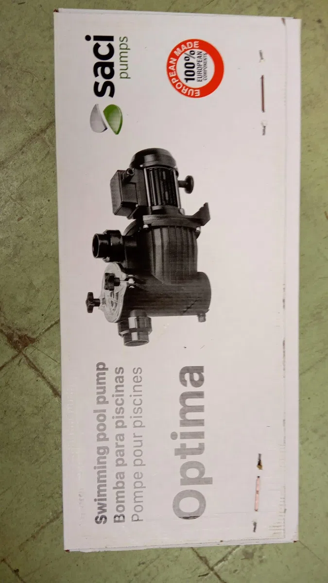 Saci Pumps Bomba Industrial de Agua Optima 50M - 7.000 l/h Negro