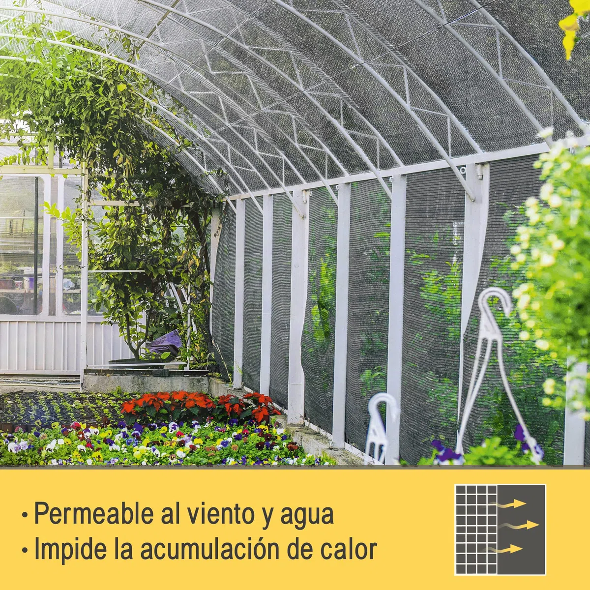 Sol Royal Malla Ocultacion Jardin Exterior 25m x 1,8m - Malla sombreo 165 g/m² - Tela Ocultacion Antracita para Jardín, Huerto, Balcón y Vallas - SG80