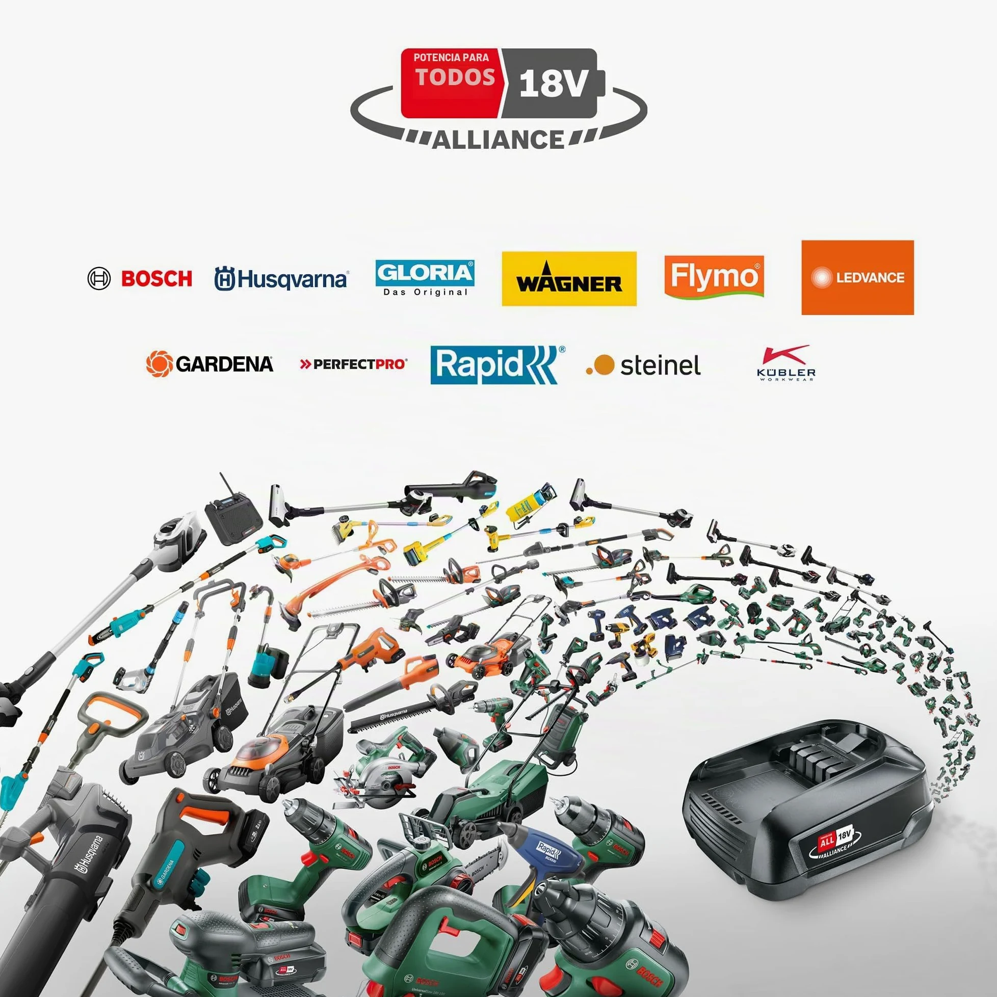 Bosch sierra de cadena a batería UniversalChain 18 (sin batería, caja de cartón, sistema SDS, longitud de la espada: 200 mm, sistema de 18 V)