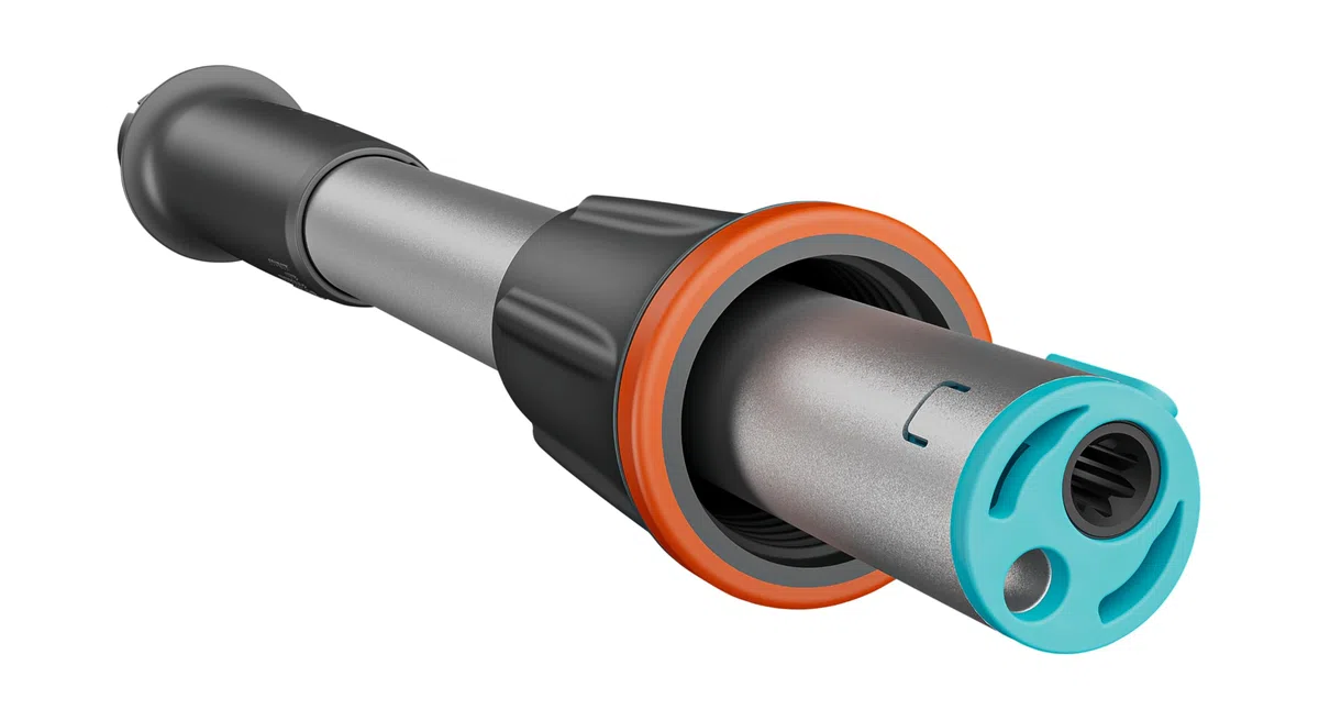 Gardena Mango Alargador para AquaBrush: Accesorios y Extensión para Multilimpiador de Batería (14840, 14841, 14842), Tubo de 53 cm de Largo (14845-20)