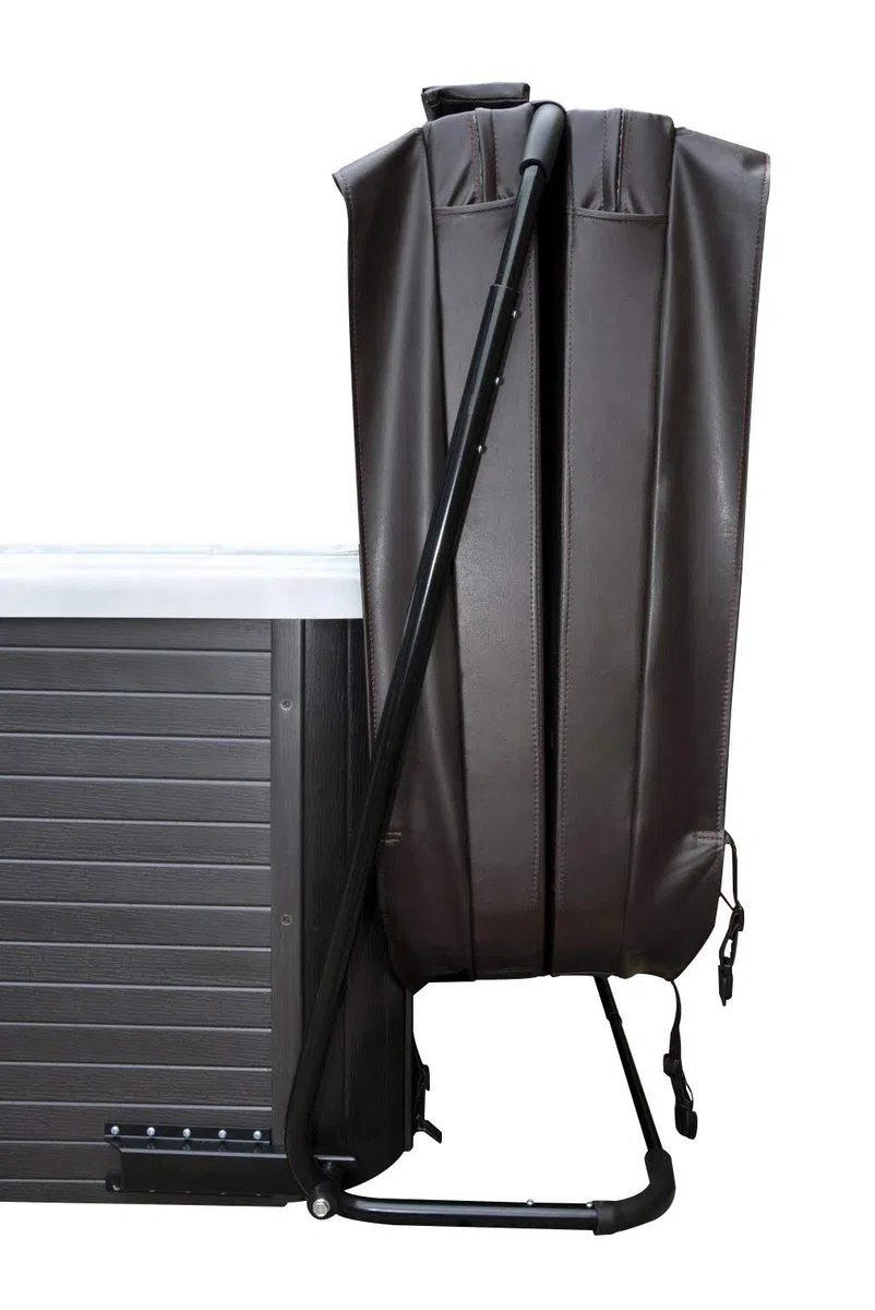 Canadian Spa Soporte Inferior para Cubierta de bañera de hidromasaje, Negro, 122 x 244 x 91 cm