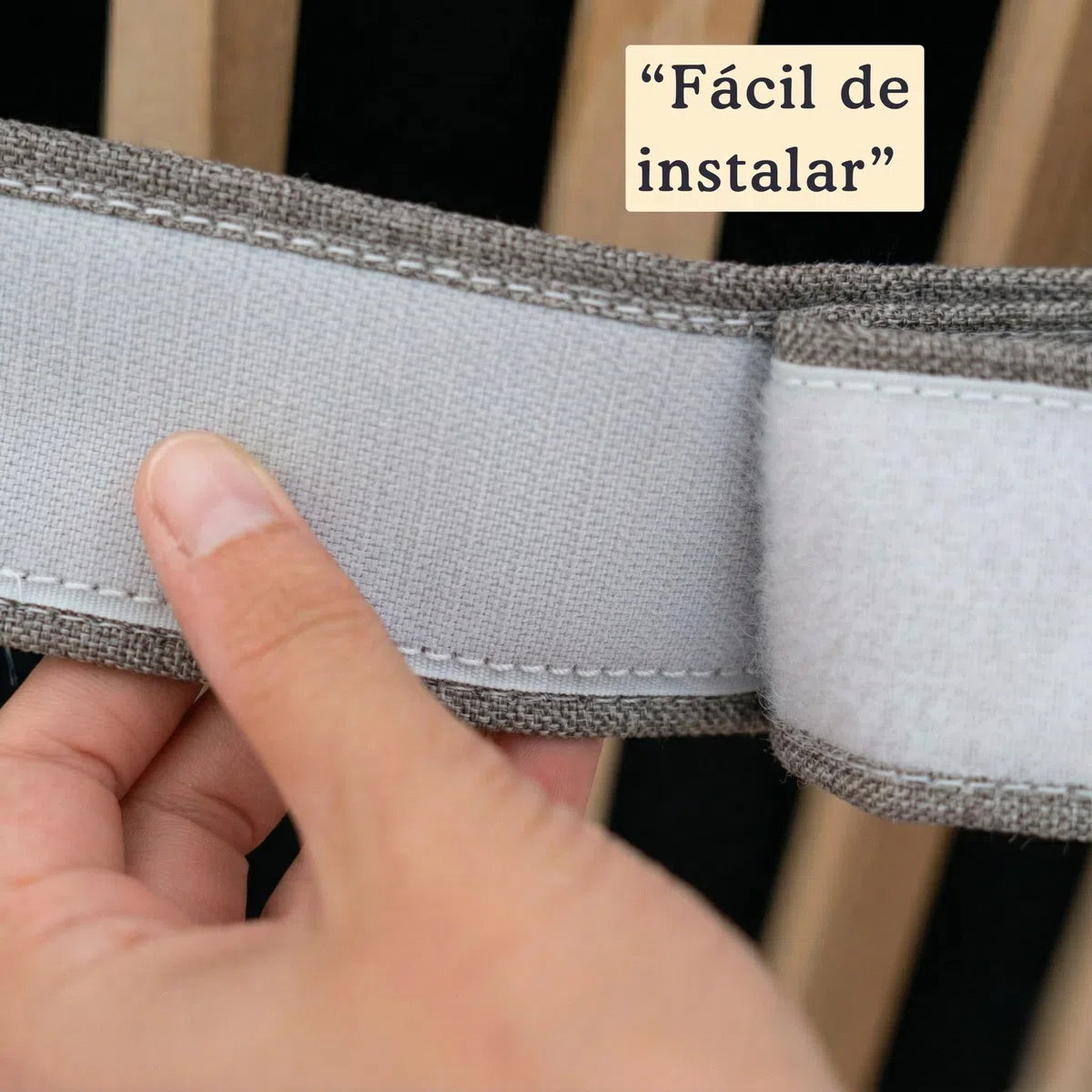 bananair – Cojín Tumbona Exterior para Silla de Jardín – Grueso, Súper Confortable y Acolchado – Fabricado en Francia – Colchoneta para Hamaca y Tumbona con Fijación Fácil (185x60x15 cm, Beige)
