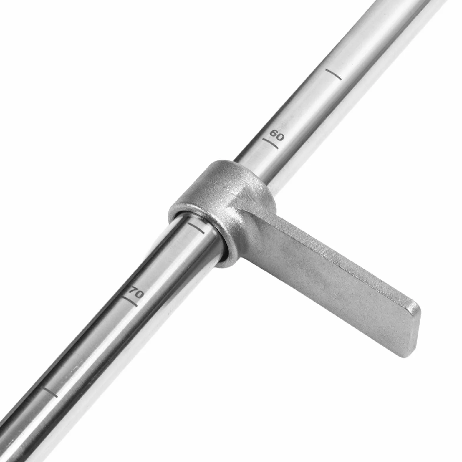 Sonda de Muestreo de Suelo de Acero Inoxidable para Muestreo de Granjas de Jardín de Césped 1 M 38 Mm, Muestreo de Ahorro de Esfuerzo Taladro de Suelo Herramientas para el