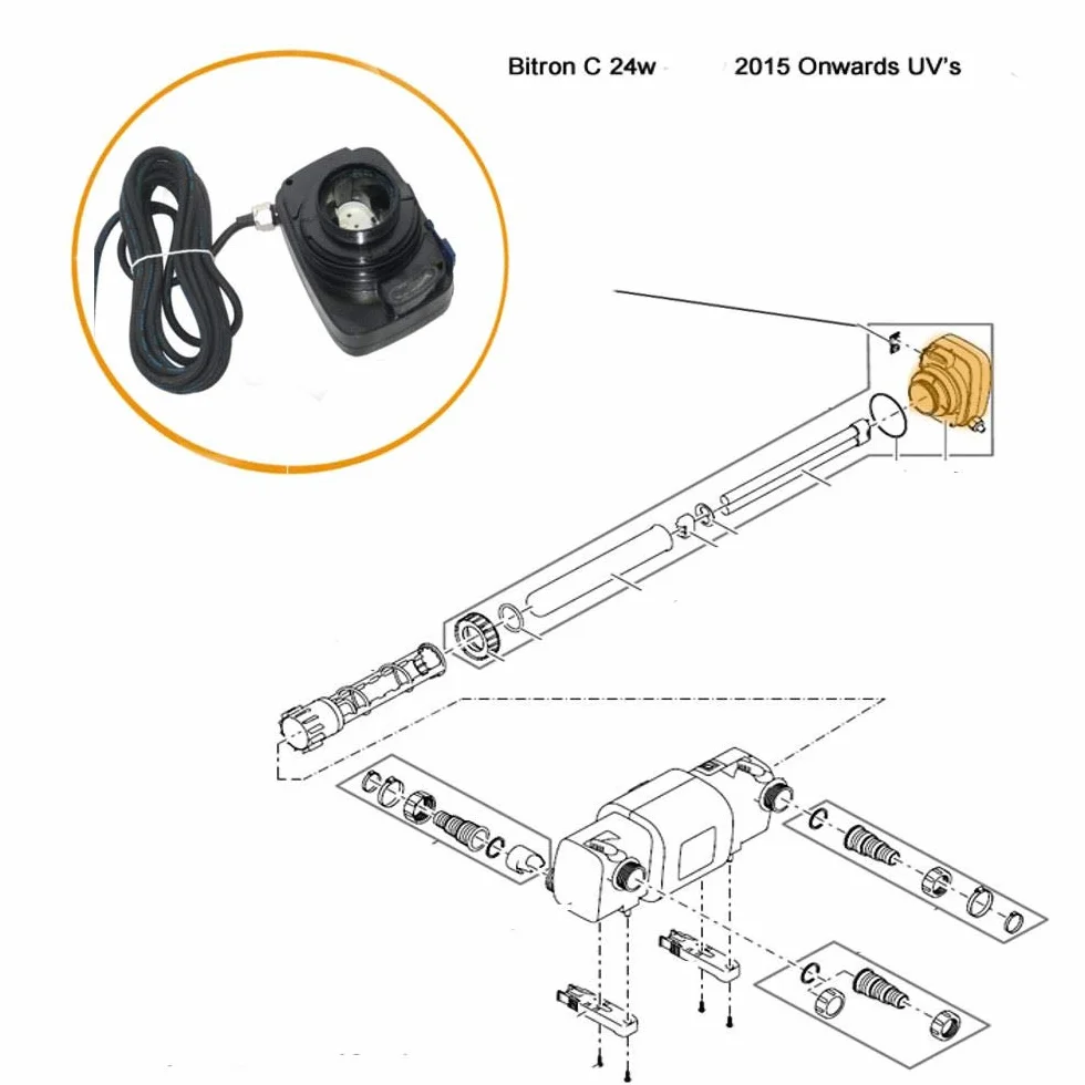 Oase Bitron C balastro electrónico unidades