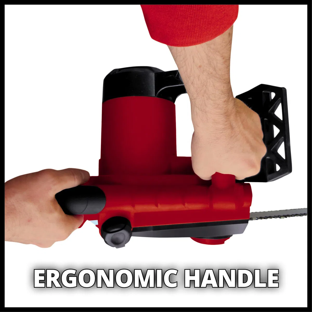 Einhell GH-EC 2040 - Motosierra eléctrica (2000 W) color rojo