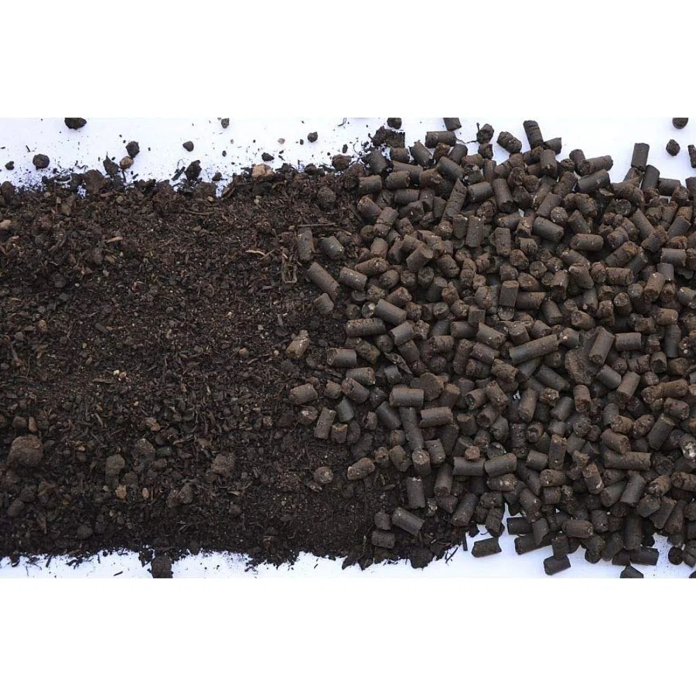 BIORCAMP PREMIUM PELLETS - Abono Orgánico Estiércol de Oveja para Cultivos Hortícolas, Frutales y Viñedos en Agricultura Ecológica - Saco 25 kg