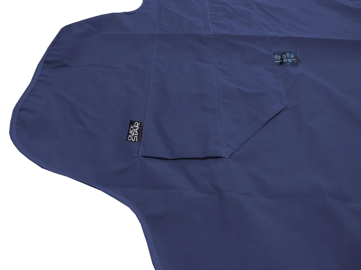 QUICK STAR Techo Columpio 200 x 145 cm Azul Impermeable | Funda Repuesto Balancin | Toldo de Reemplazo Universal UV 50 | Cubierta para Columpio de Jardín de 3 Plazas