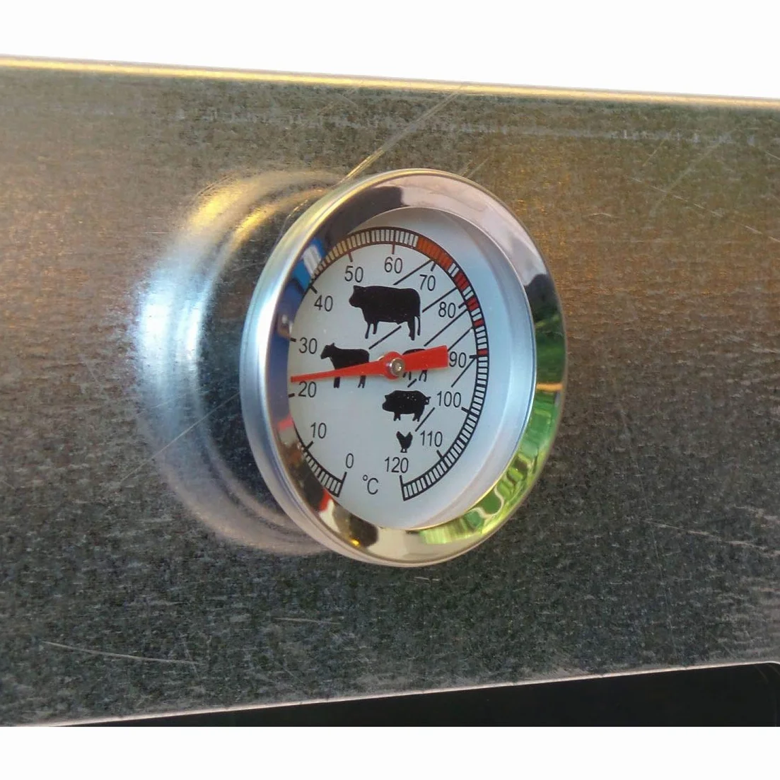 Ahumador XL – Horno para ahumar con 3 plantas y termómetro – envío gratuito