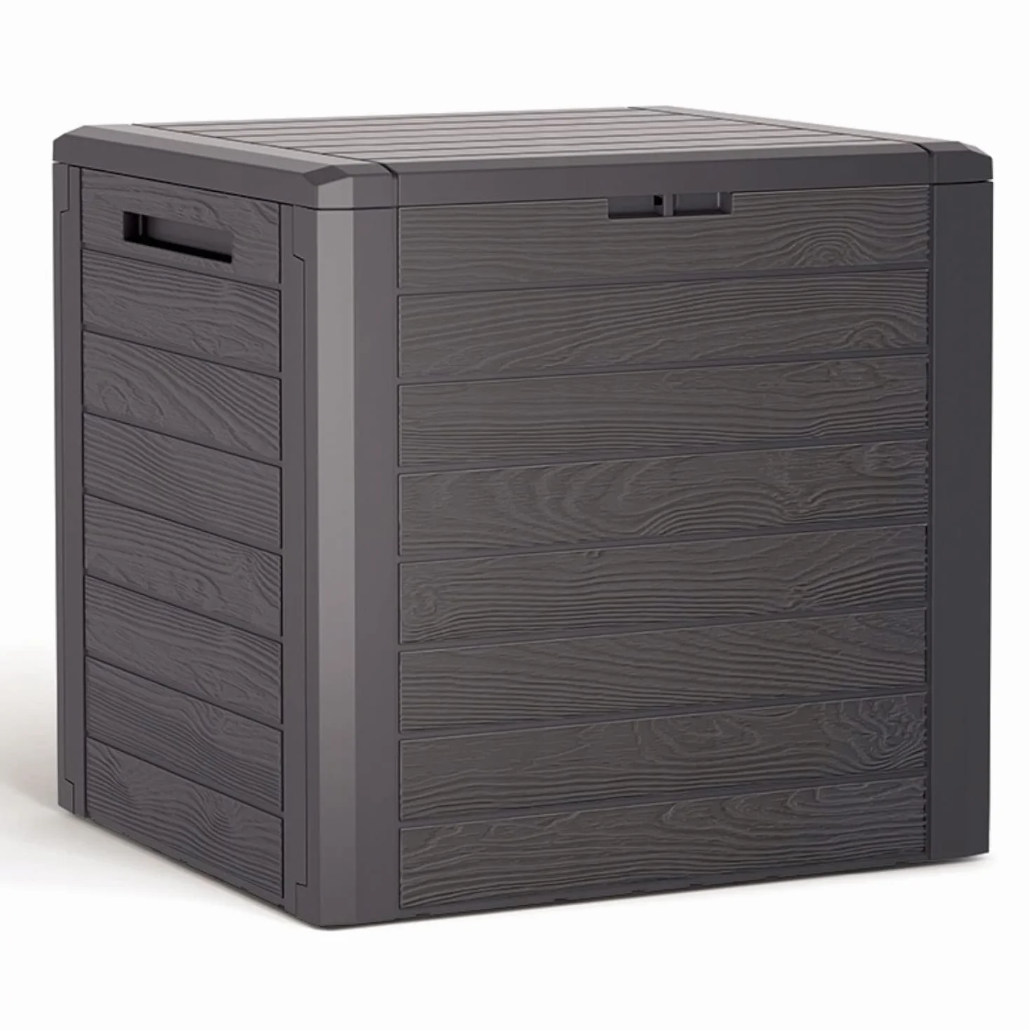 Baúl de jardín WOODEBOX 140L., dimensiones (mm) 585x460x550, color Ocre oscuro