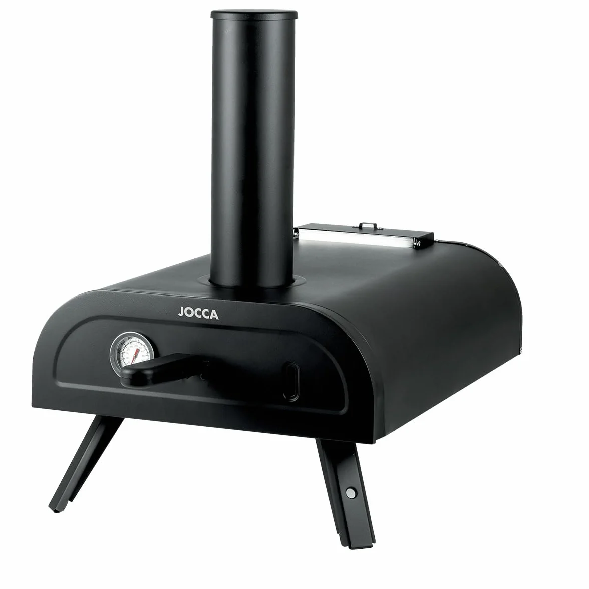 Jocca - Horno para Pizza de Pellet hasta 450º| Horno de Pellets para Pizzas Portátil| Horno Versátil para Pizzas, Carnes, Pescados, Verduras| Mini Horno| 33cm