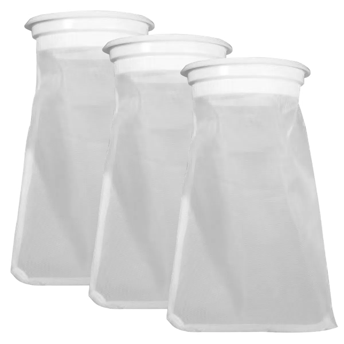 Filtros para IBC (3 Unidades, 5, 3" x 250 mm), Tapa de Malla Fina, Filtro de Nailon Lavable y Reutilizable, Repuesto para Agua de Lluvia, Accesorios para barriles de Lluvia.