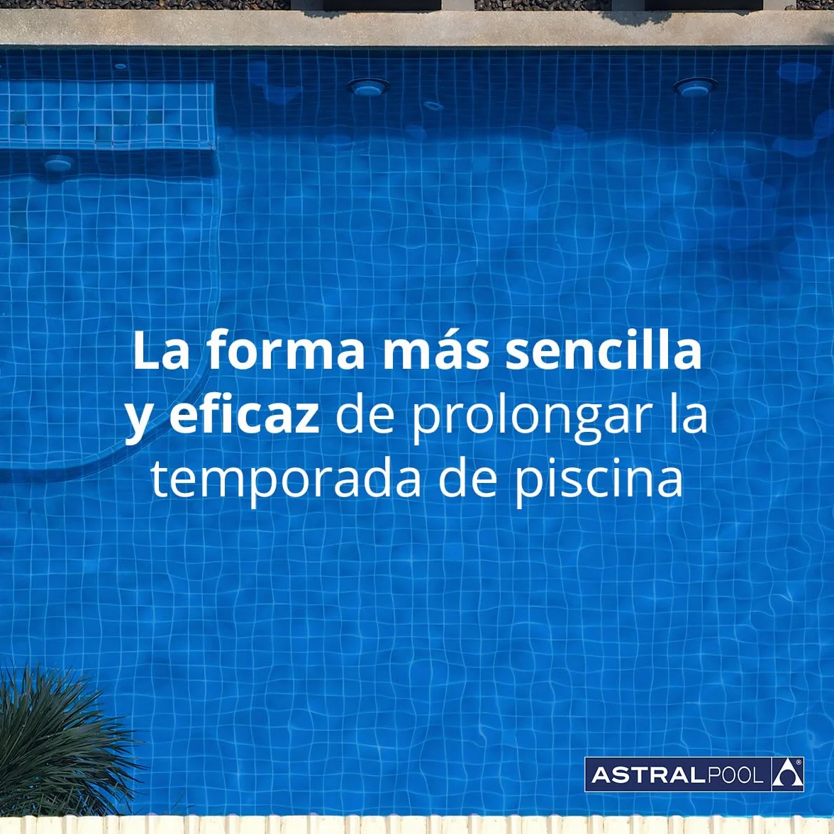 Eco Elyo-15 76661 Bomba de calor para piscina - Calentador de piscina - Temperatura ideal del agua - 6 niveles de potencia - Calefacción silenciosa y ahorro de energía - 11 kW - Astralpool