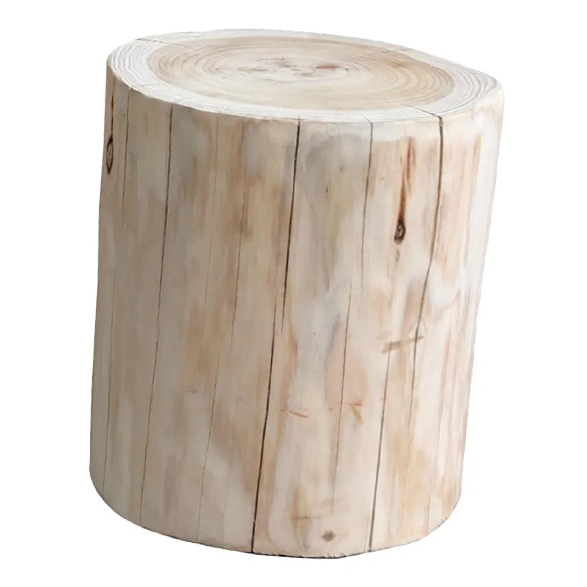 YARNOW Taburete de Madera Natural Pequeño para Cambiar Zapatos Mesa Auxiliar Multiusos para Sofá Dormitorio y Mesita de Noche Diseño Resistente Adecuado para Decoración y Doméstico