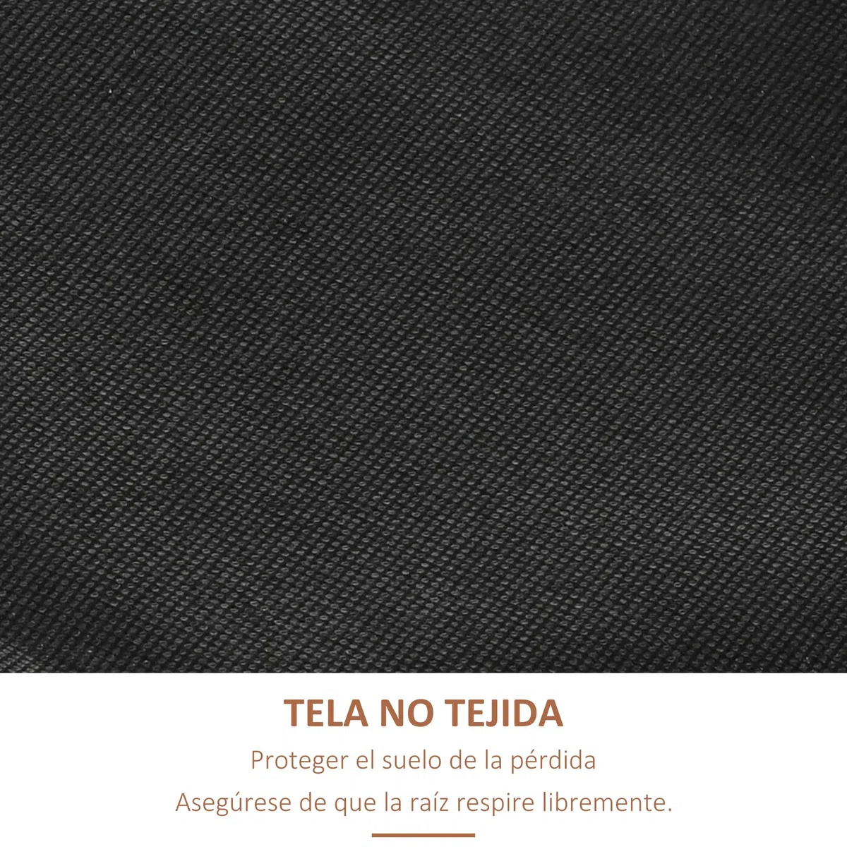 Outsunny Jardinera de Madera de 4 Niveles, Jardinera Exterior Elevada con Orificios de Drenaje y Tela no Tejida, Macetero para Cultivos, Plantas, Flores, para Terraza, Jardín, 80x45x142 cm, Naranja