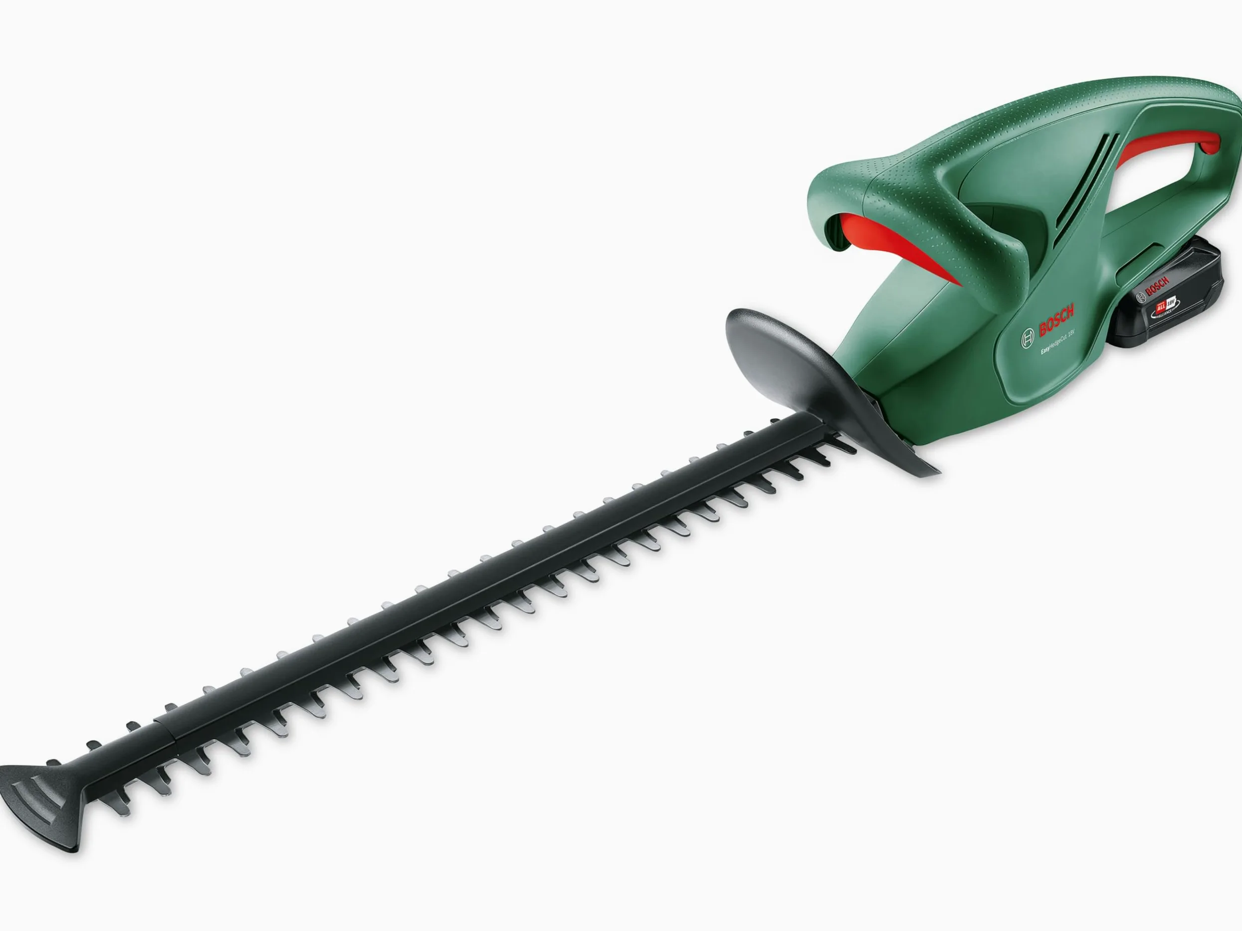 Bosch Tijeras Cortasetos a batería EasyHedgeCut 18-45 (1 batería de 2,0 Ah, Sistema de 18 voltios, Longitud de la Cuchilla de 45 cm, Embalaje en Caja)