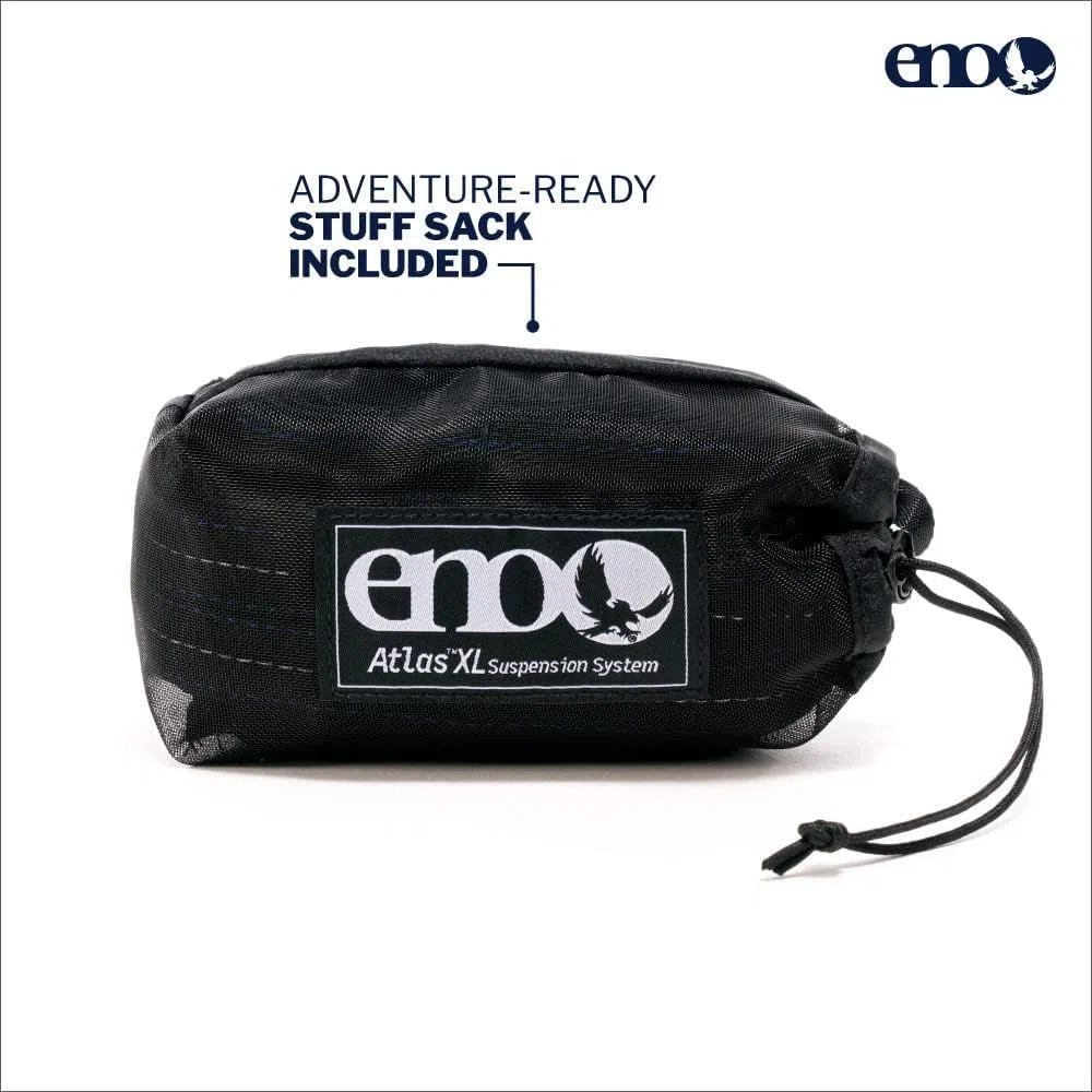 Eno Atlas XL - Sistema de suspensión, Color Negro y Azul