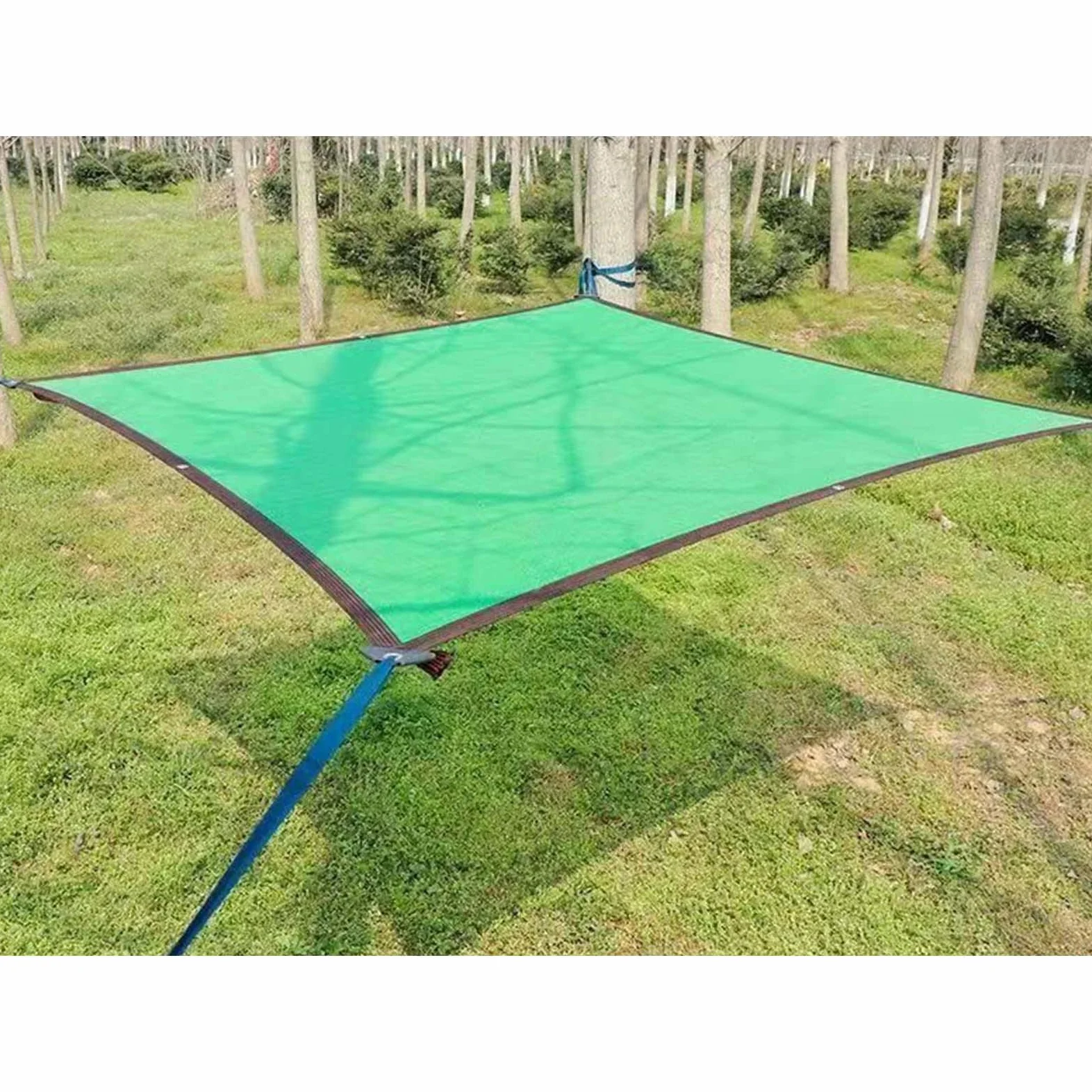 Malla De Sombreo Verde,Tela De Sombreo Para Plantas,Red De Sombra 90% Protección Solar,Lona De Malla Sombreadora Con Ojales,Toldo,Para Invernadero De Jardín,Personalizable,Green-6x8m(19.7*26.2ft)
