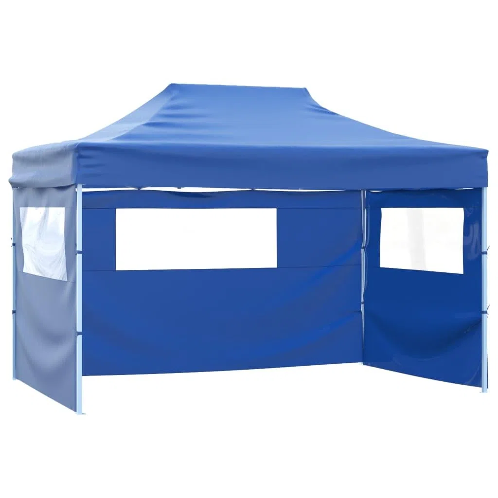 vidaXL Carpa Pabellón Plegable 3 Paredes Cenador Pérgola Eventos Fiestas Patio